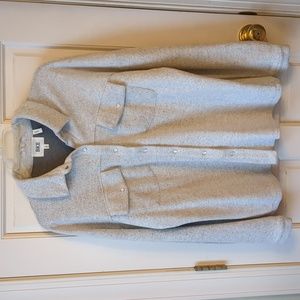 BKE Brushed Fleece Shacket